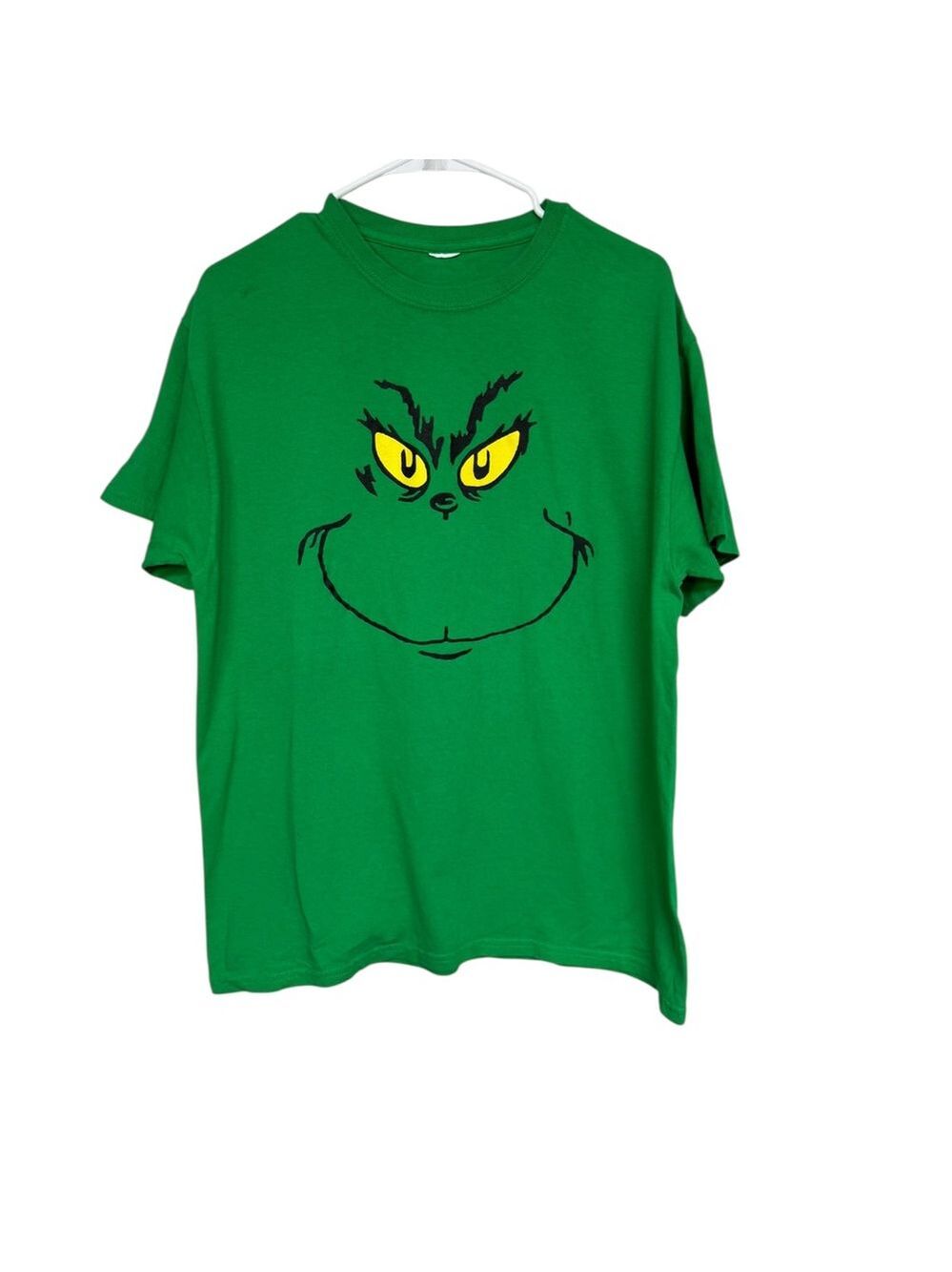 Unbranded Grinch T-Shirt Men's Green Yellow Large